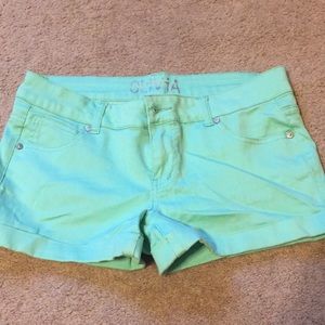 Delia’s Teal shorts